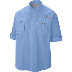 Columbia Men's Long Sleeve Bahama II Fishing Shirt, Sail, bcf_hi-res