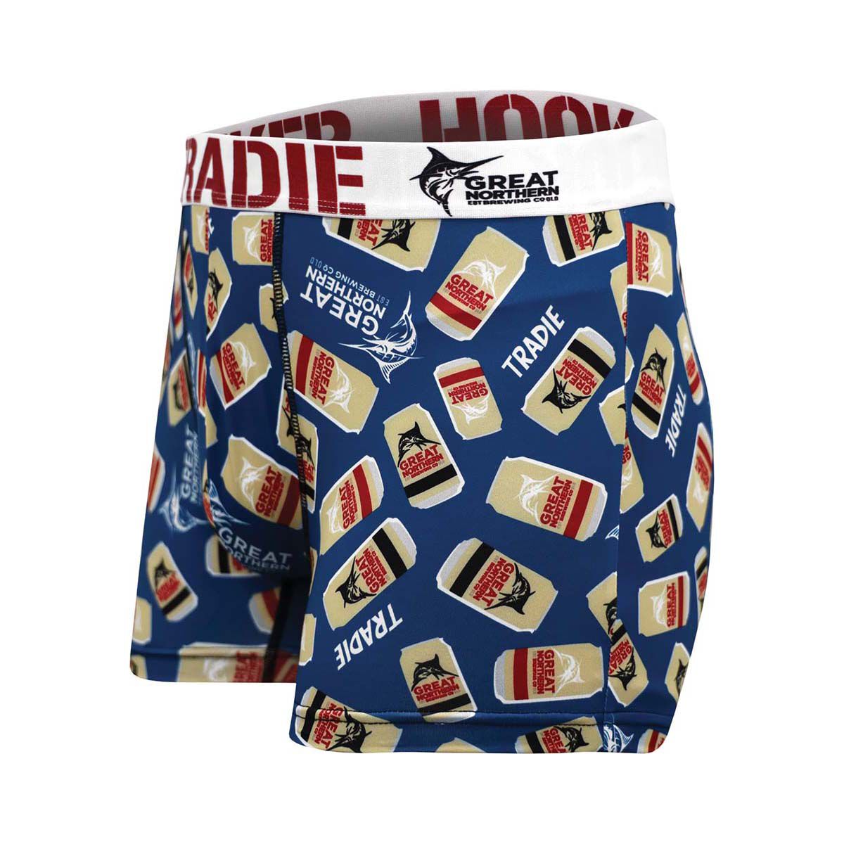 Tradie x Great Northern Brewing Co. Cans Trunks 2XL, , bcf_hi-res