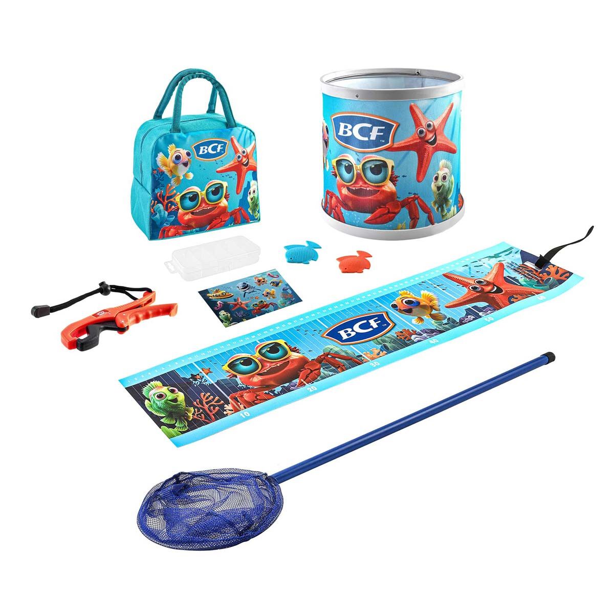 BCF 10 Piece Junior Fishing Combo Boxset, , bcf_hi-res