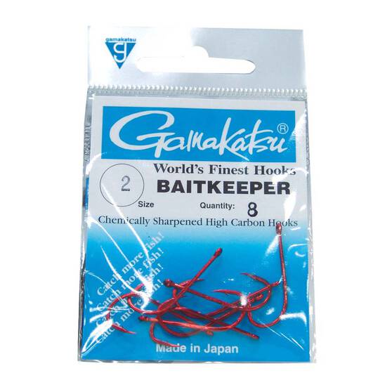 Gamakatsu Baitkeeper Hooks 6 10 Pack, , bcf_hi-res