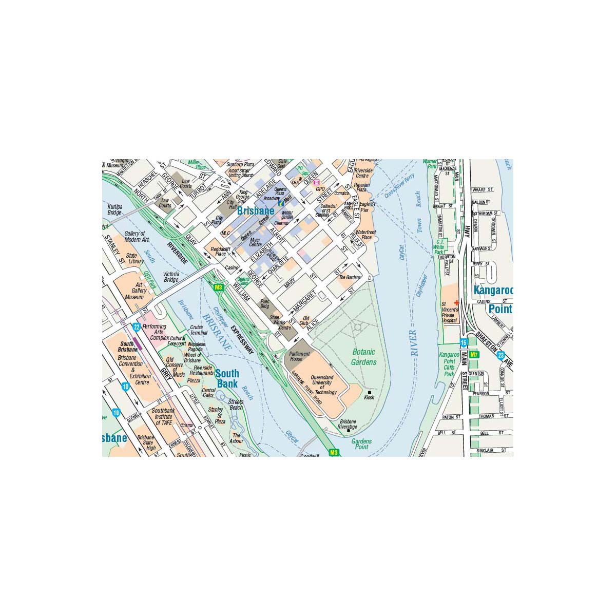 Hema Map Brisbane to Cairns Map, , bcf_hi-res