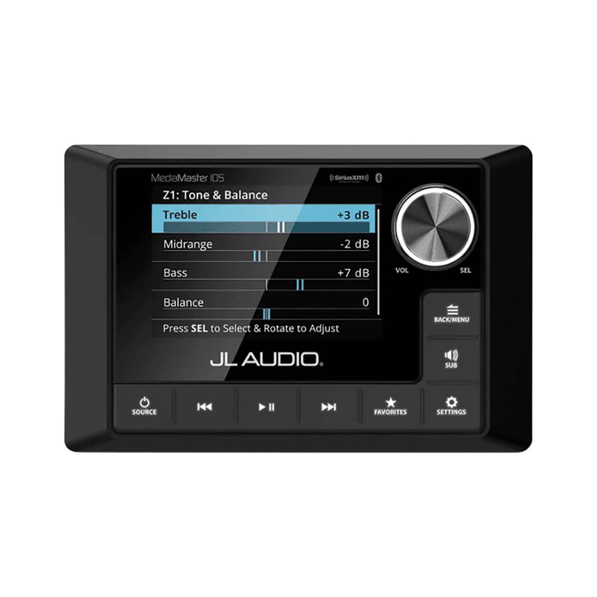 JLA MM105 Marine Audio Head Unit BCF