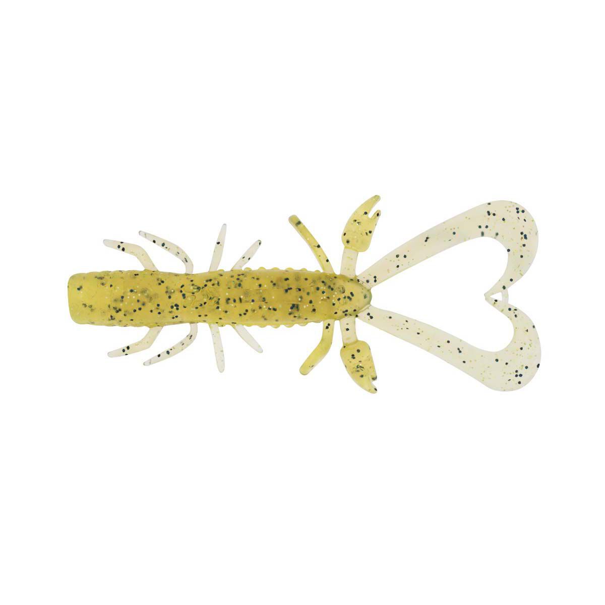 Daiwa Bait Junkie Risky Critter Soft Plastic Lure 3in Lemongrass, Lemongrass, bcf_hi-res