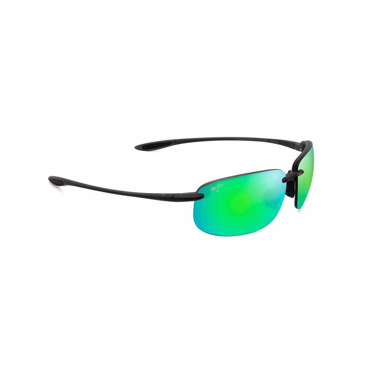 Maui Jim Ho'okipa Sunglasses XL Matte Grey with MAUIGreen lens, , bcf_hi-res