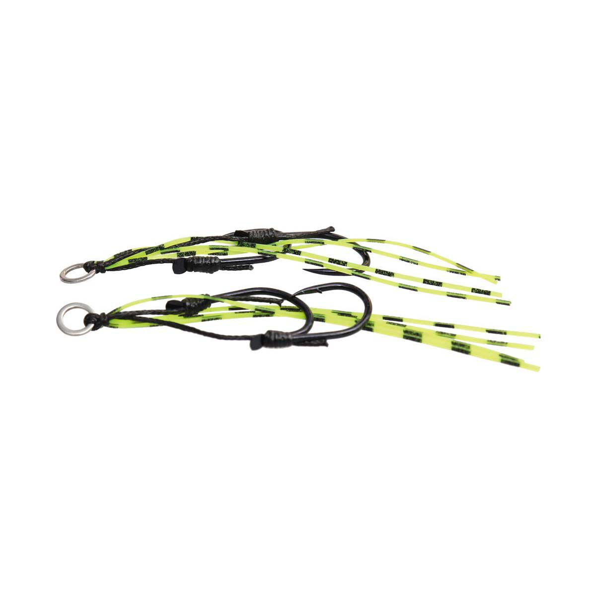 TT Fishing Assist Hooks, Chartreuse, bcf_hi-res