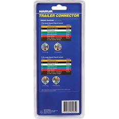 Narva 7 Pin Large Round Socket To 7 Pin Small Round Trailer Plug, , bcf_hi-res