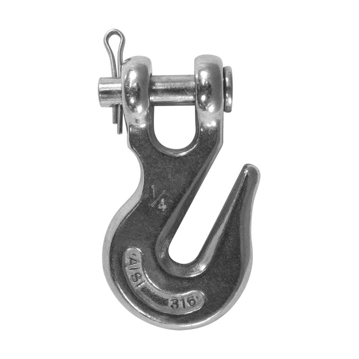 BLA 316 Stainless Steel Clevis Grab Hook, , bcf_hi-res