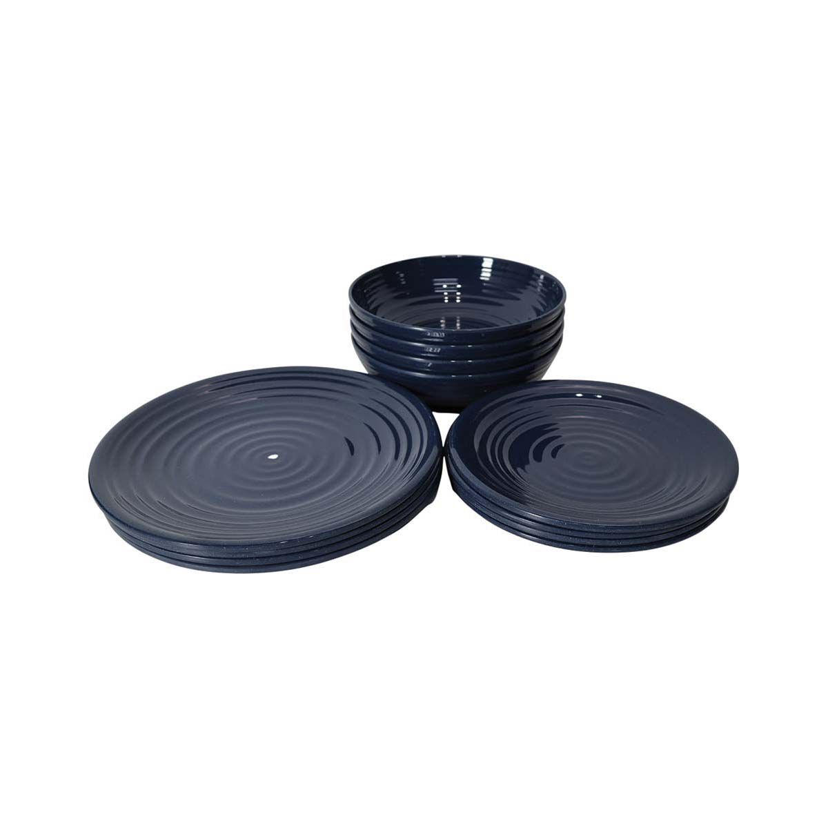 Wanderer Bamboo Melamine 12 Piece Dinner Set, , bcf_hi-res