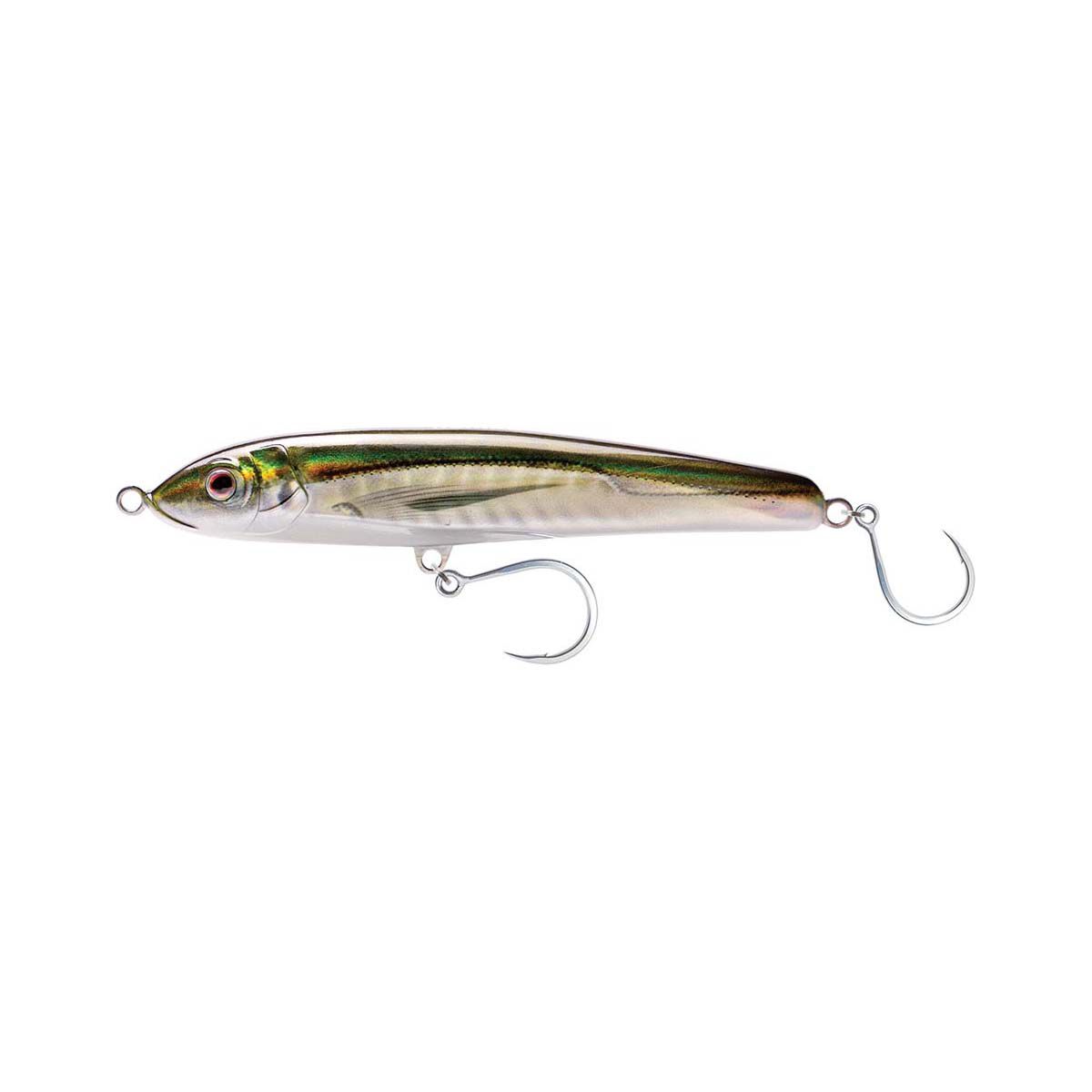 Nomad Riptide Floating Stickbait Lure 155mm Olive Back Shad, Olive Back Shad, bcf_hi-res