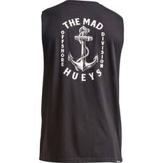 The Mad Hueys Men's Marlin Anchor UV Muscle Tee Black S, Black, bcf_hi-res