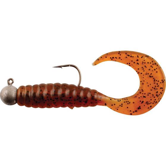 Pryml Grub Rigged Lure 8cm Kiwi Fruit, Kiwi Fruit, bcf_hi-res