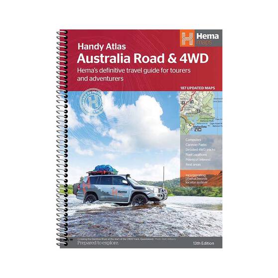 Hema Australia Road and 4WD Handy Atlas, , bcf_hi-res