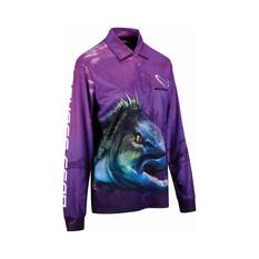 Savage Gear Womens Bream Fishing Shirt, Purple, bcf_hi-res