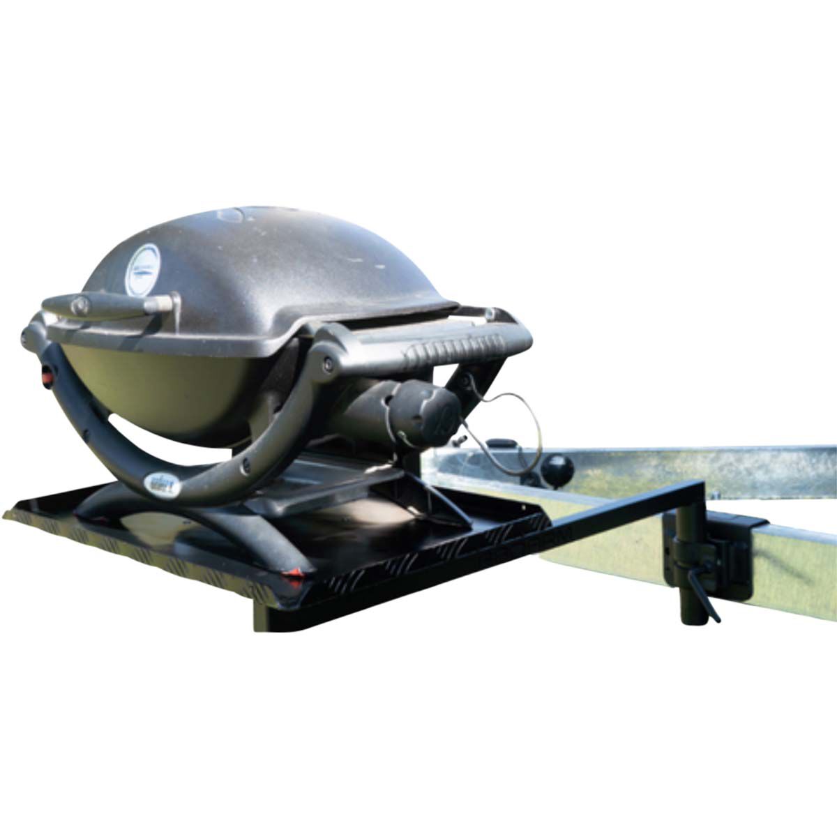 BBQARM Caravan/Trailer Kit Black, , bcf_hi-res