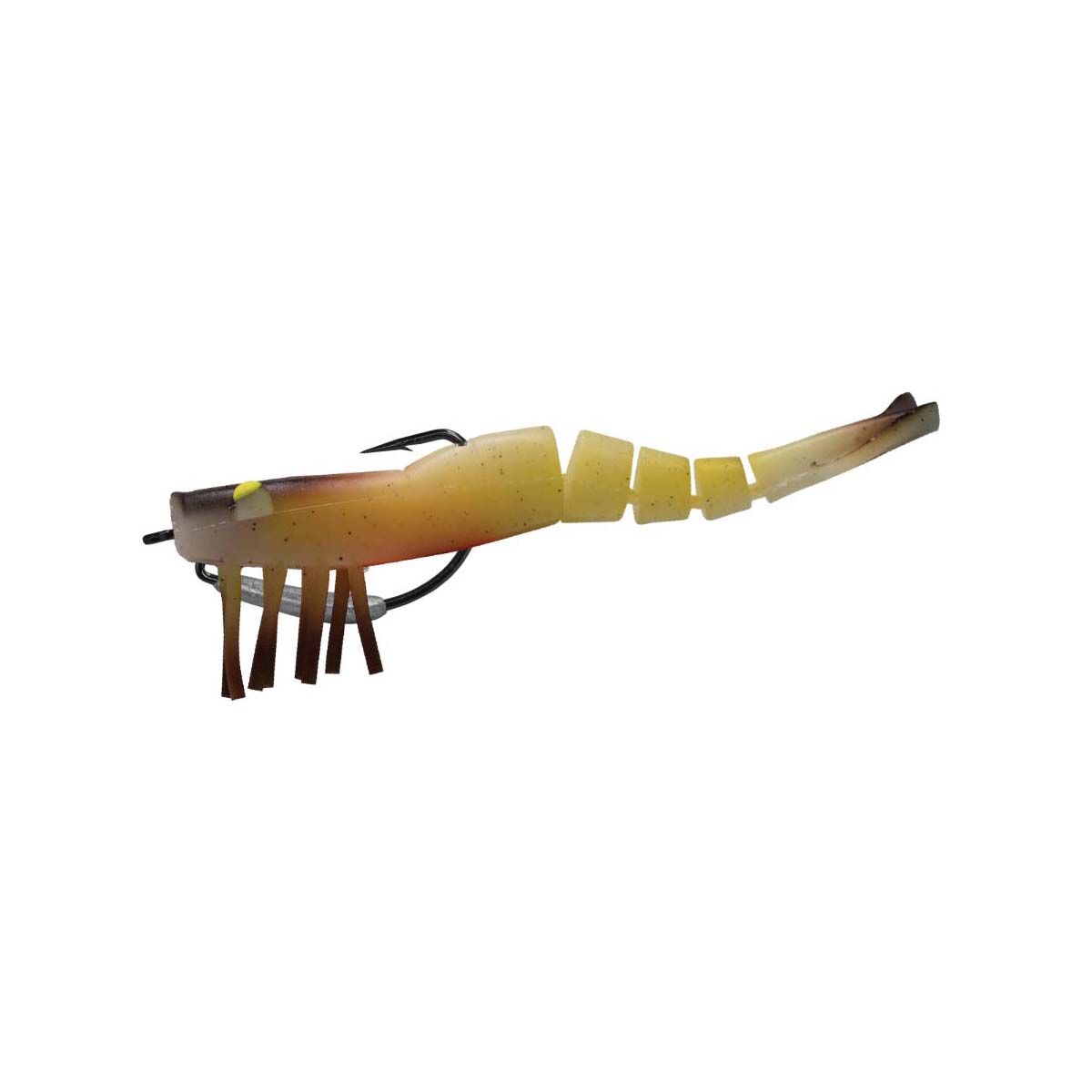 Wilson Wild Shrimp Weedless Soft Plastic Lure 3.5in Yabbie, Yabbie, bcf_hi-res
