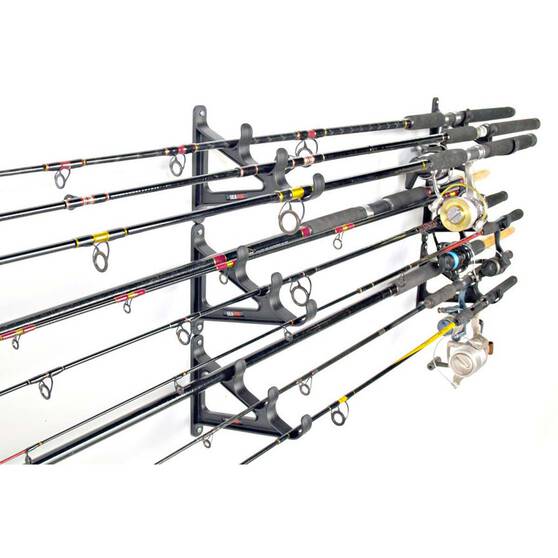 Sea Dog Horizontal Rod-Rak 9 Rods, , bcf_hi-res