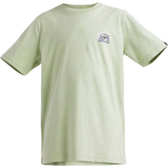 Quiksilver Youth Bait and Tackle Short Sleeve Tee, Green, bcf_hi-res