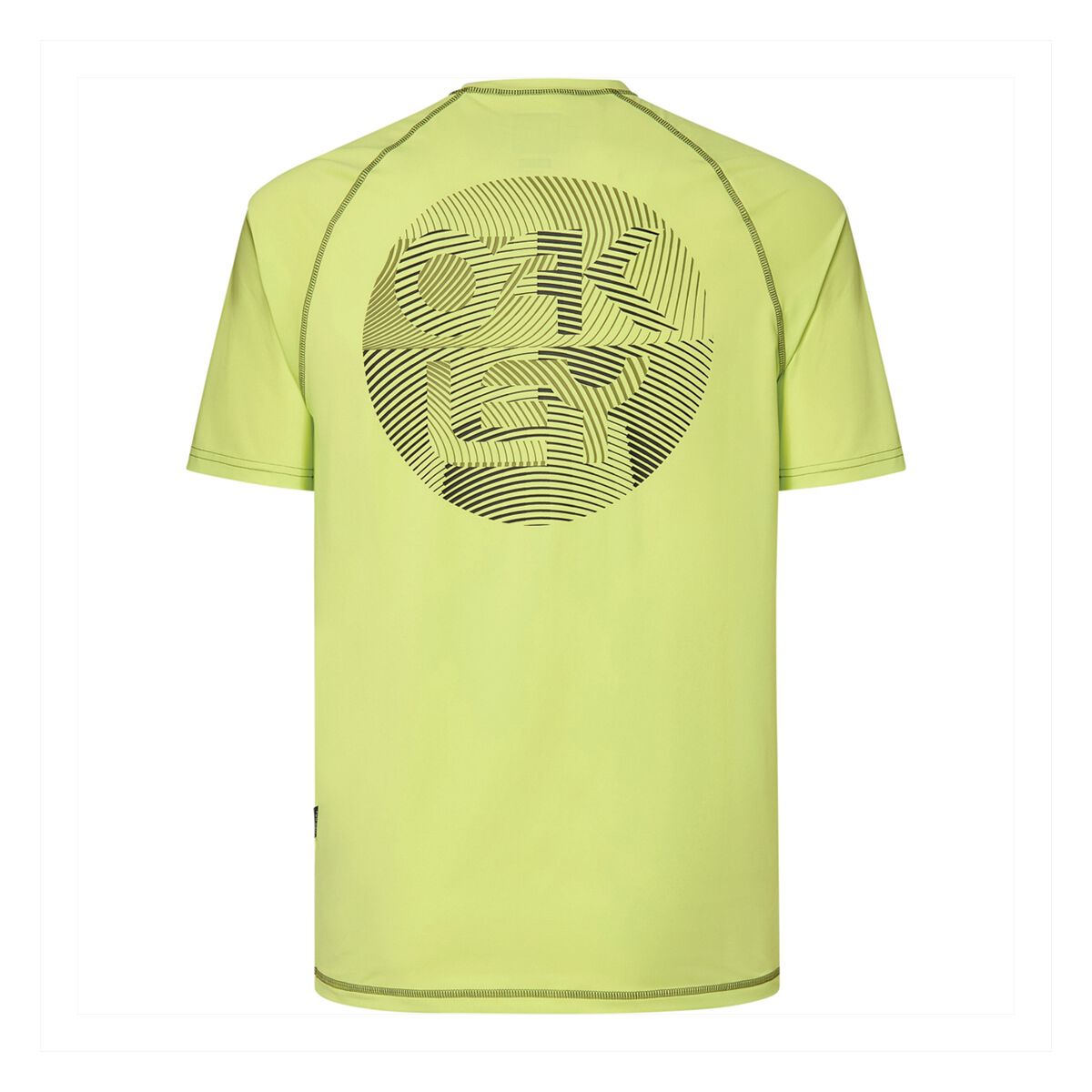 Oakley Men&rsquo;s Fingerprint Rashie, Light Green, bcf_hi-res