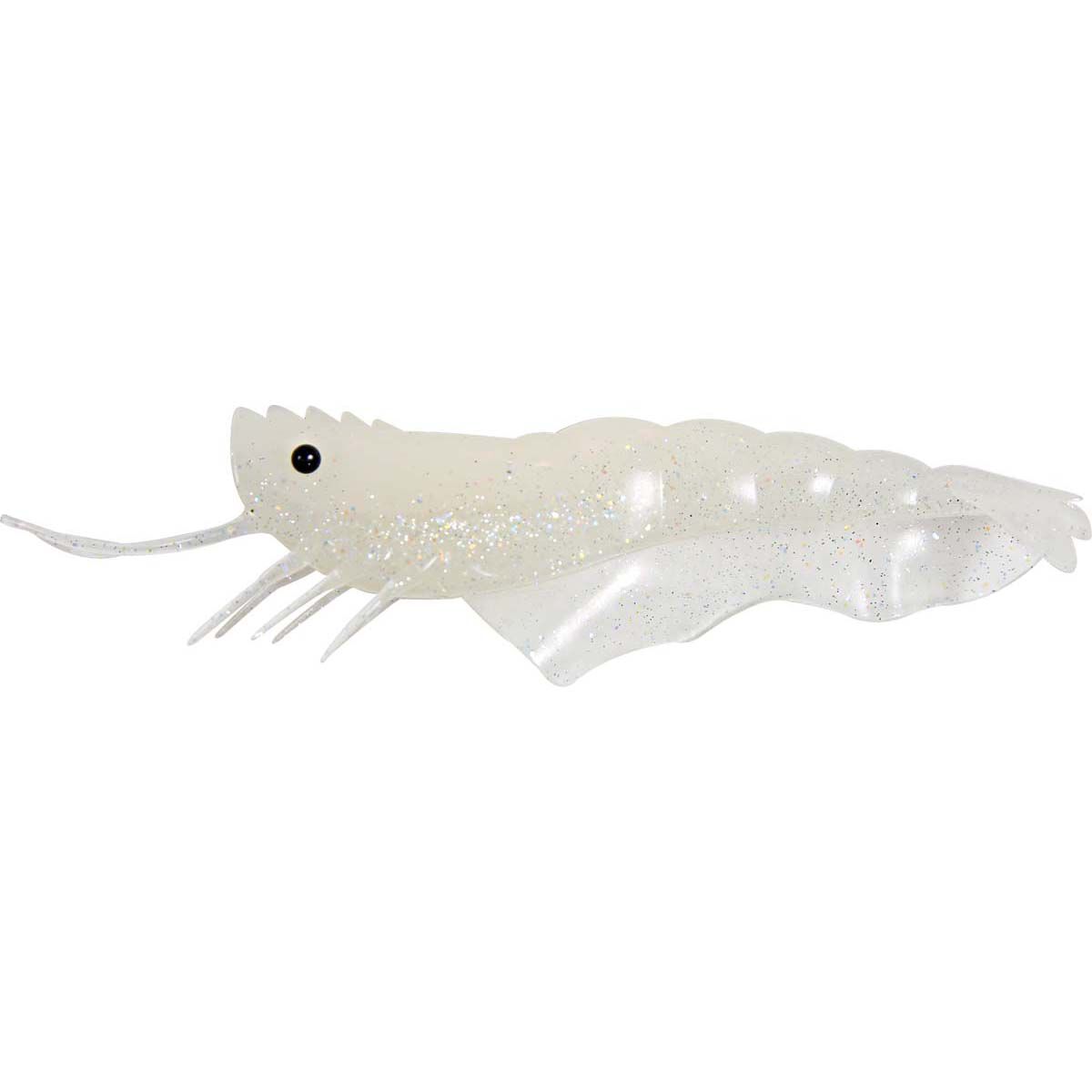 Fishcraft Dr Prawn Unrigged Soft Plastic Lure 5in Glacier, Glacier, bcf_hi-res