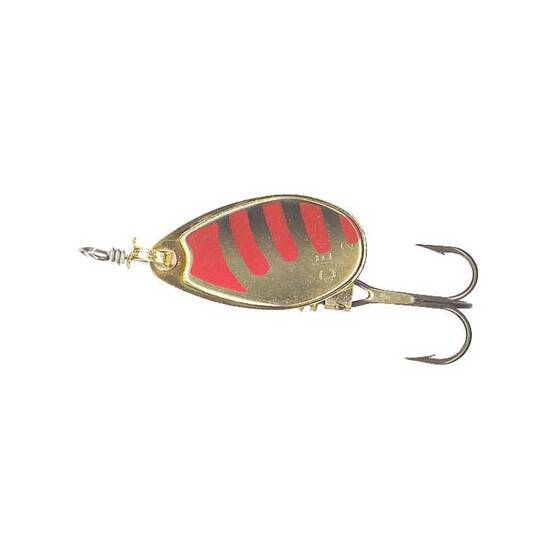 Celta Spinner Lure Size 2 Gold Red Black