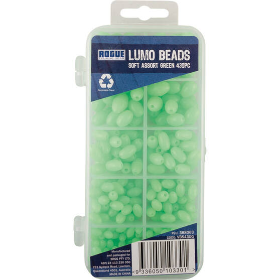 Rogue Soft Assorted Lumo Beads 430 Pack, , bcf_hi-res