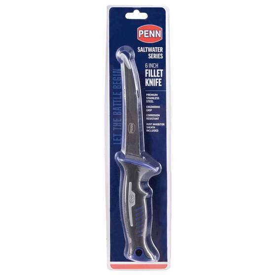 Penn Saltwater Fillet Knife 6in Blue, , bcf_hi-res