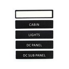 Bowline Fuse Block 6 Gang Black, , bcf_hi-res