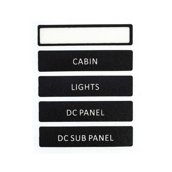 Bowline Fuse Block 6 Gang Black, , bcf_hi-res