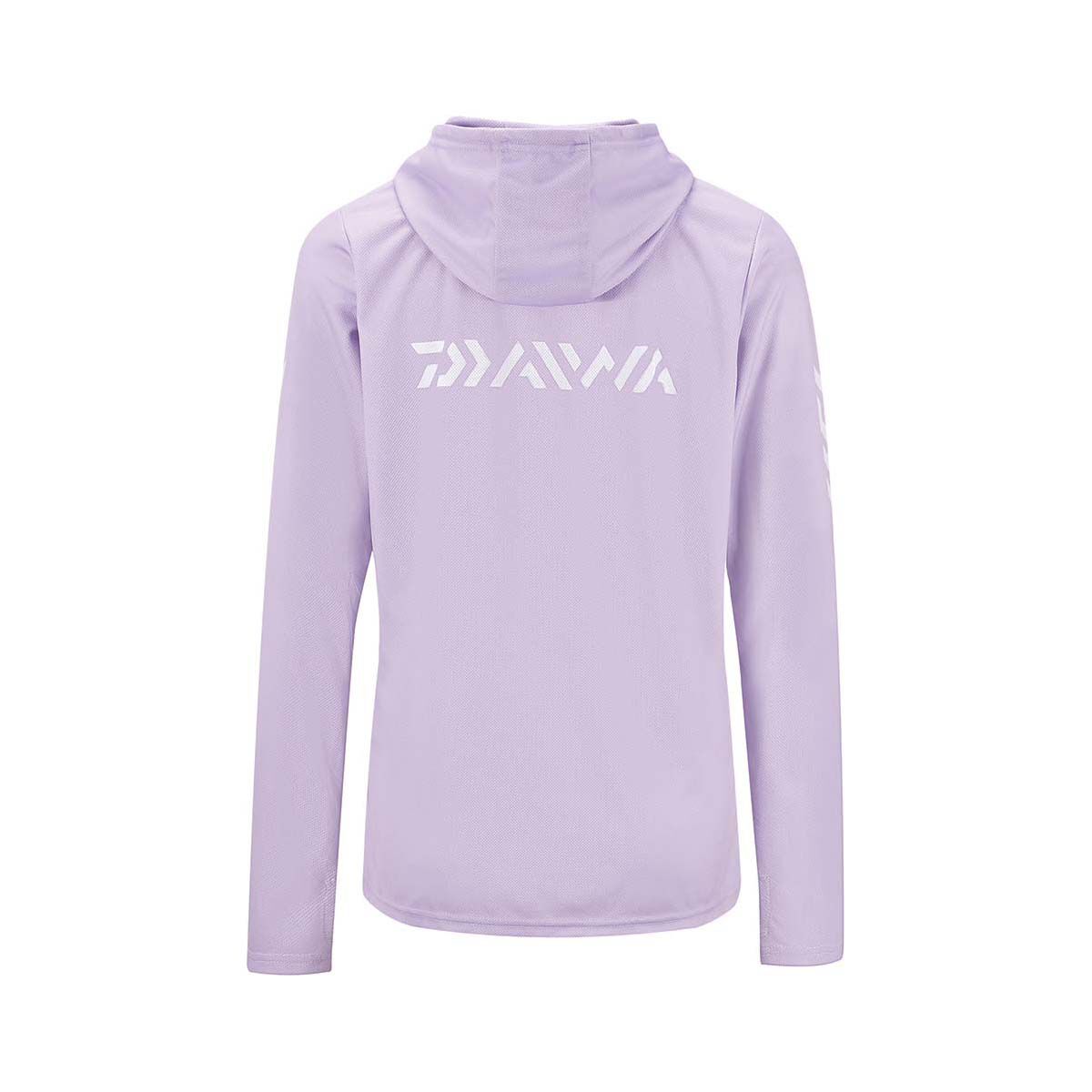 Daiwa Women's Lilac Hooded Fishing Shirt, , bcf_hi-res