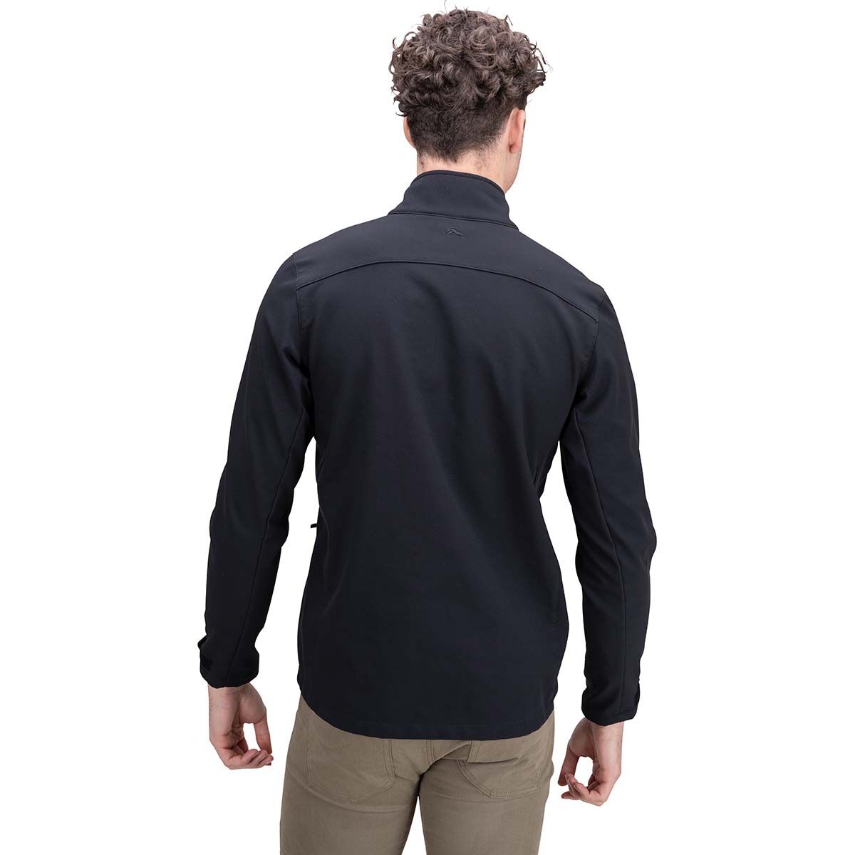 Macpac Men's Sabre Softshell Jacket V3, Black, bcf_hi-res