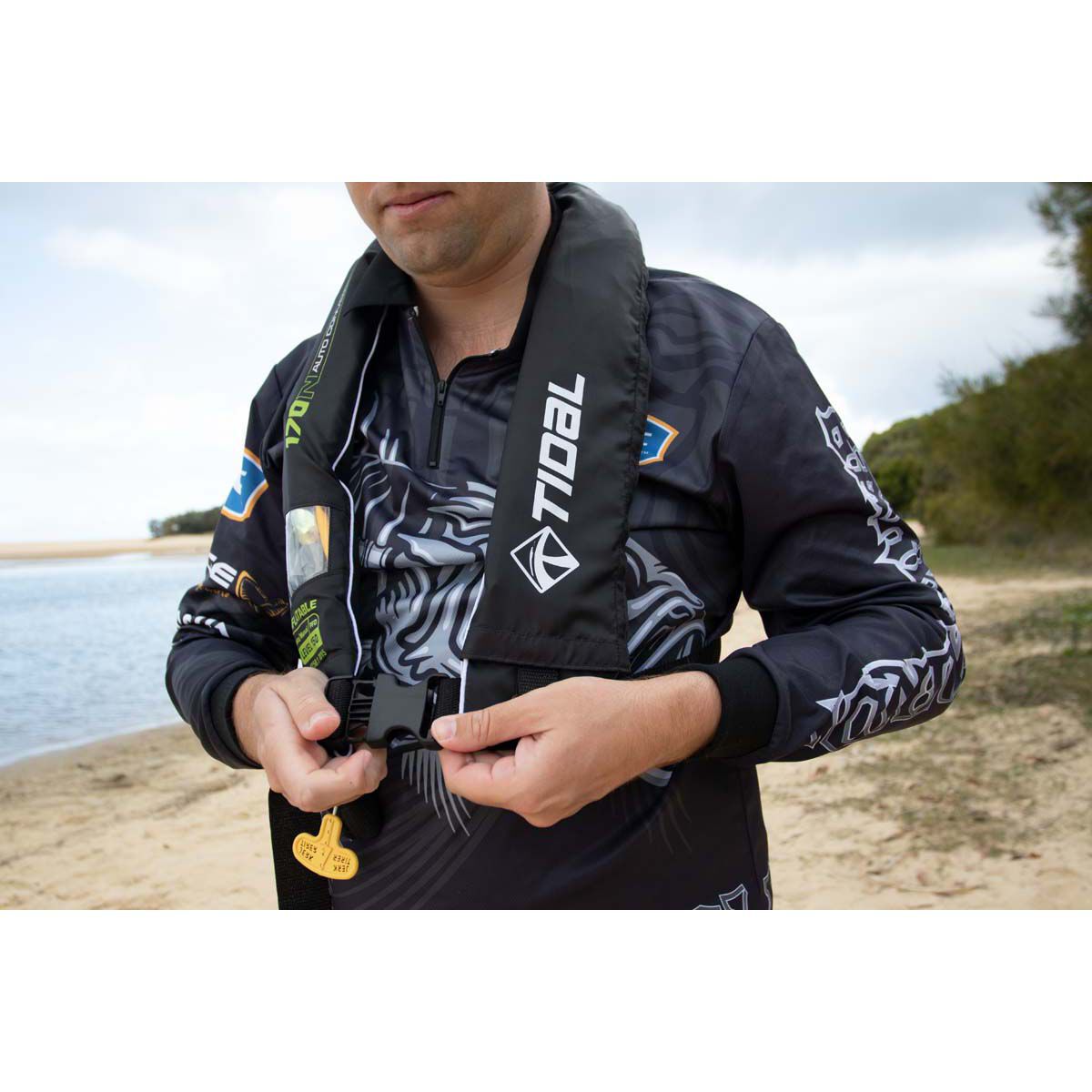 Tidal Inflatable Auto/Manual Inflatable Adult Auto Converter 170N PFD, , bcf_hi-res