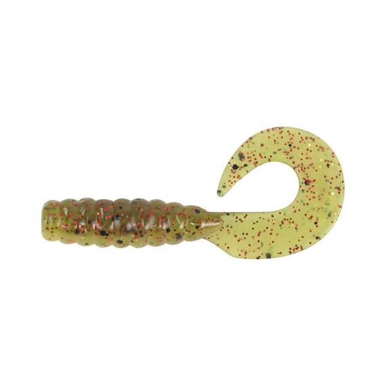 Berkley PowerBait Grub Soft Plastic Lure 2.5in Houdini, Houdini, bcf_hi-res