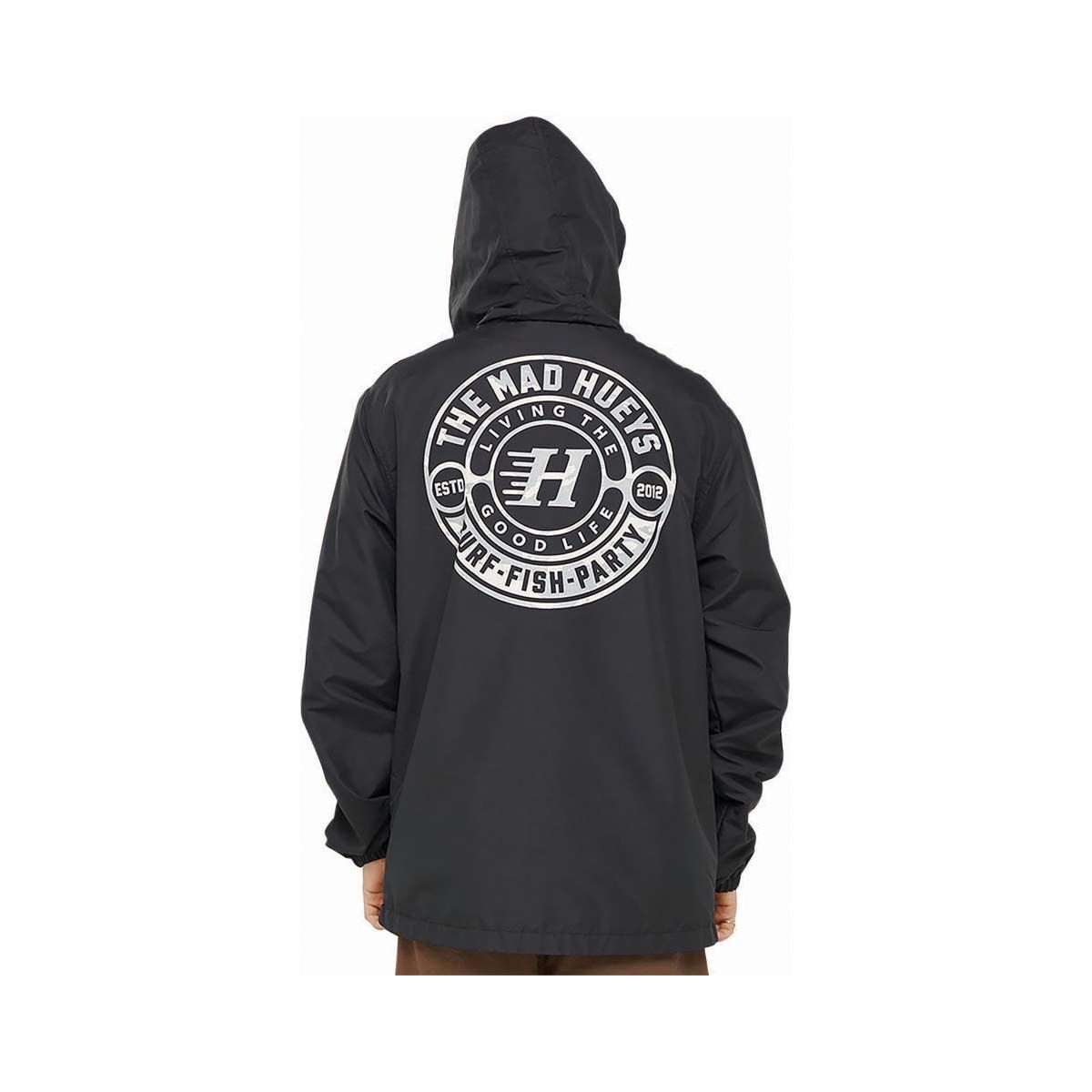The Mad Hueys Men&rsquo;s Good Life Spray Jacket Black S, Black, bcf_hi-res