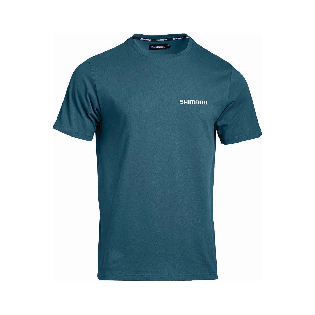Shimano Men's Barramundi Short Sleeve Tee Teal S, Teal, bcf_hi-res