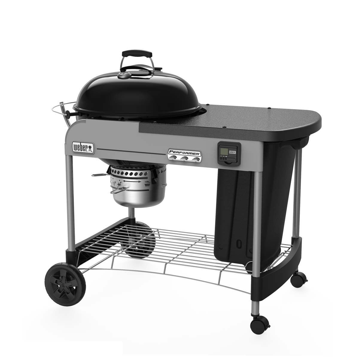 er Performer Premium Kettle BBQ Black 57cm BCF