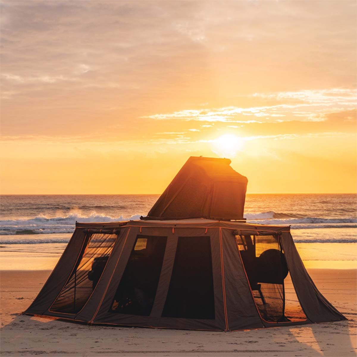 Darche Eclipse 270 Awning Mesh Wall Set Left, , bcf_hi-res