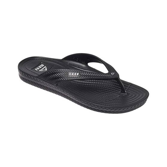 REEF Women's Water Court Thongs Black 10 BCF