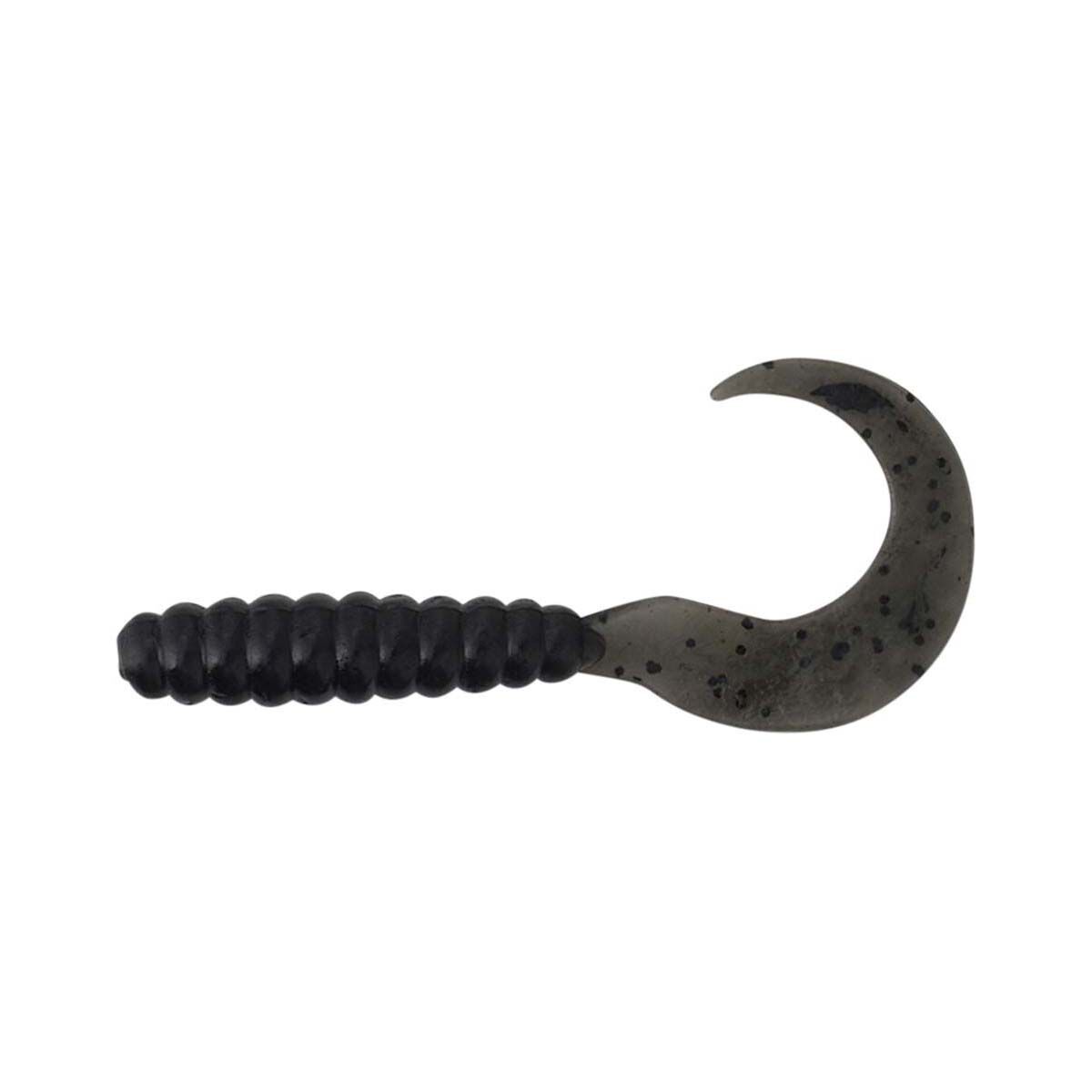 Pro Lure Grub Soft Plastic Lure 60mm UV Black, UV Black, bcf_hi-res