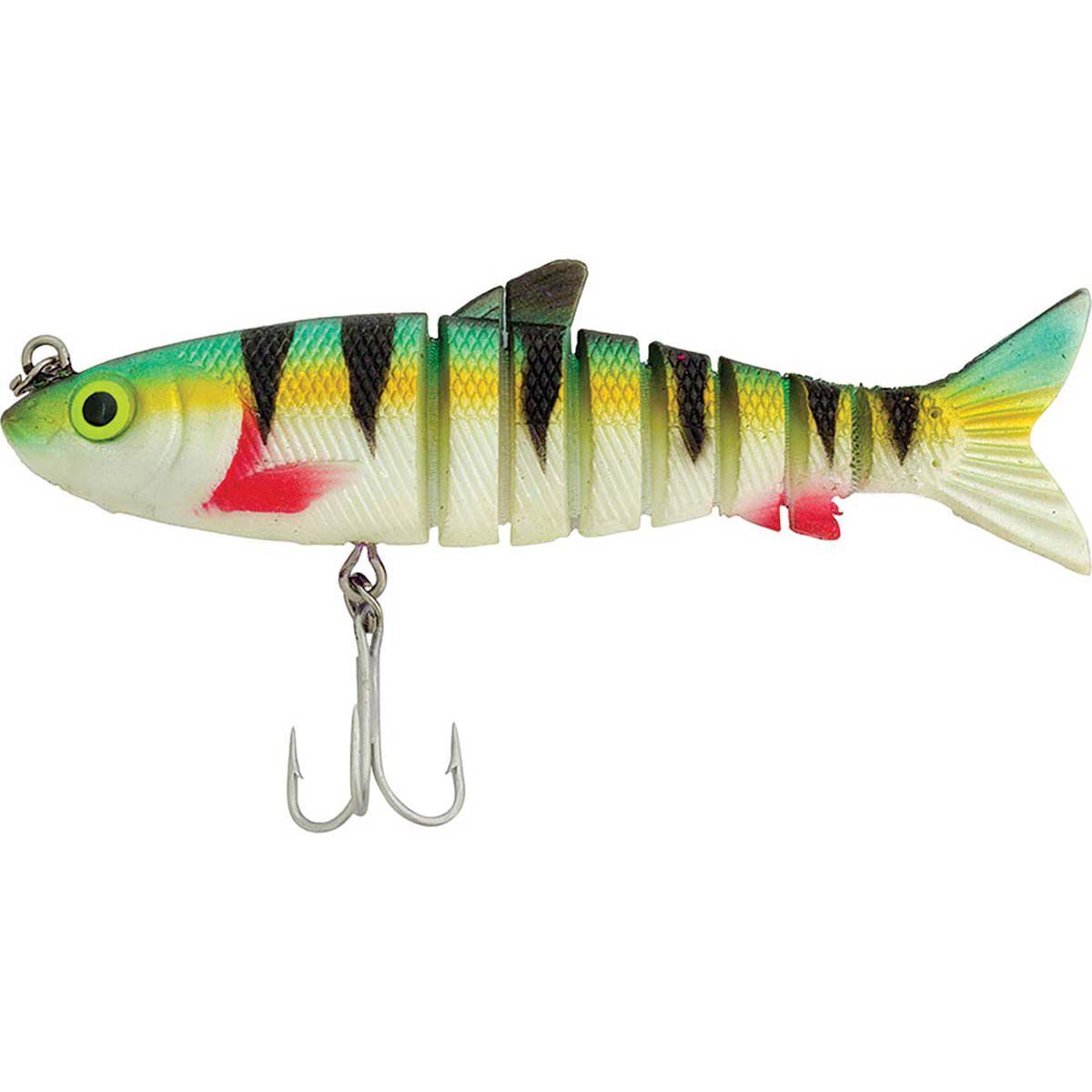 Zerek Live Mullet Soft Swimbait Lure 5.5in Redfin, Redfin, bcf_hi-res