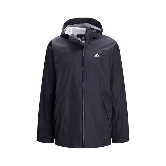 Macpac Men's Mistral Rain Jacket, Black, bcf_hi-res