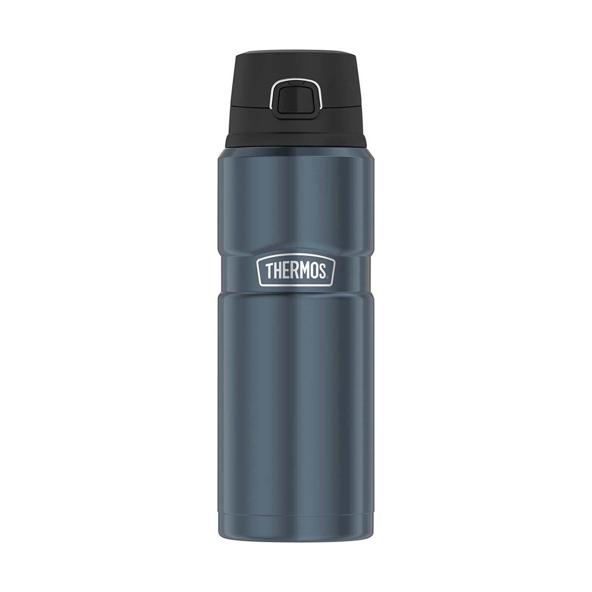 Thermos King Stainless Steel Bottle with Flip Lid 710ml Slate, Slate, bcf_hi-res