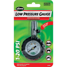 Slime Low Pressure Tyre Gauge - 1-20 PSI, , bcf_hi-res