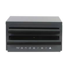 Wanderer Mini Gear Cabinet 2 Drawer Charcoal, Charcoal, bcf_hi-res
