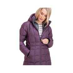 Macpac Women's Aurora Down Coat, Plum Perfect, bcf_hi-res
