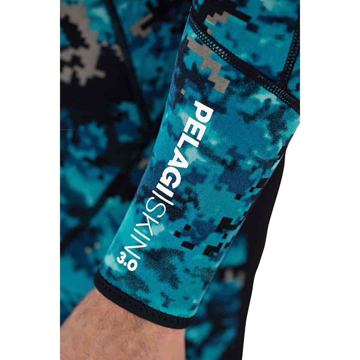 Adreno Men's Pelagi-Skin Steamer Wetsuit 3mm, Blue, bcf_hi-res