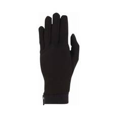 Macpac Merino Liner Gloves Black M, Black, bcf_hi-res