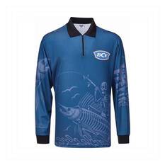 BCF Men’s Skeleton Fishing Shirt, Navy, bcf_hi-res