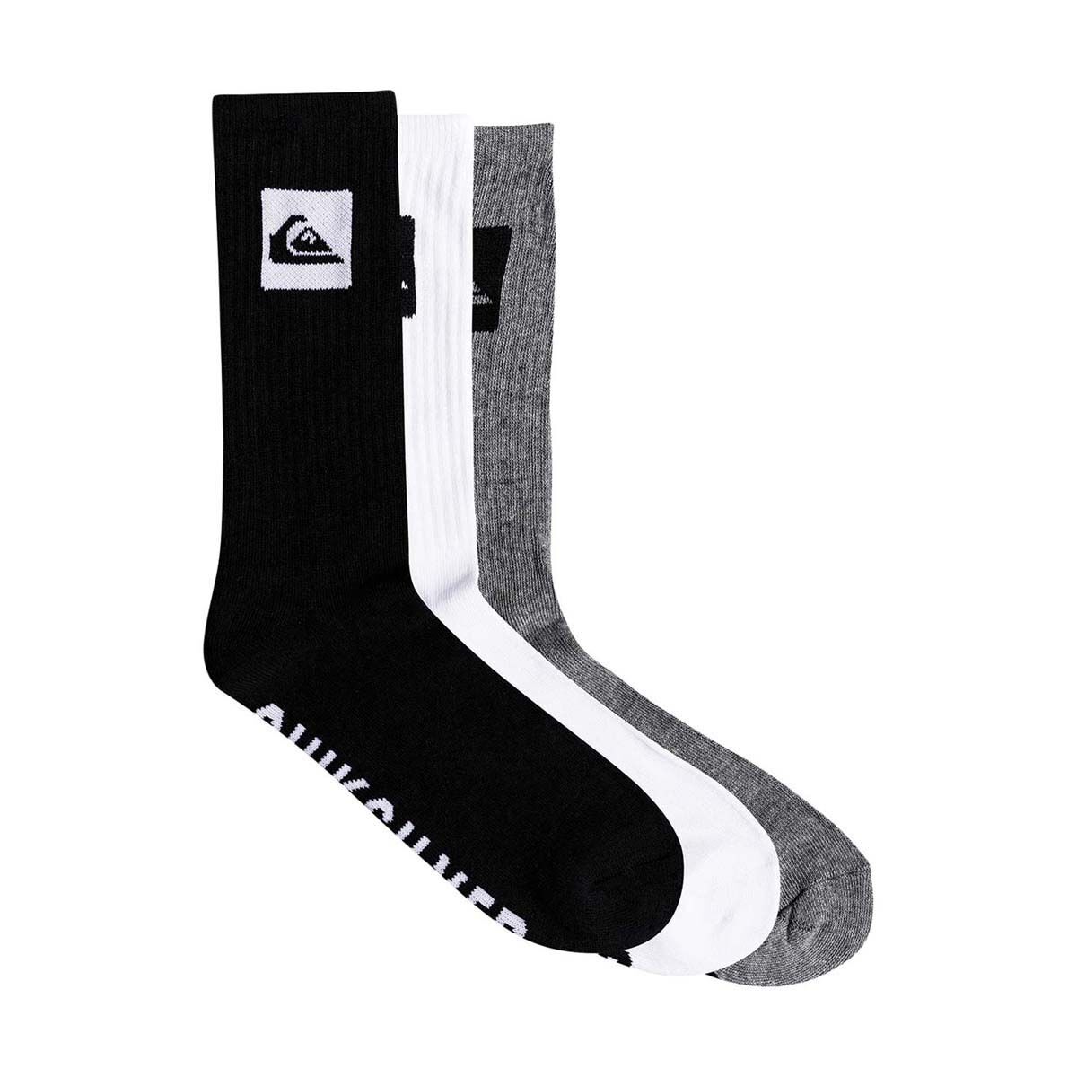 Quiksilver Unisex Crew Socks Mixed 5 Pack, , bcf_hi-res