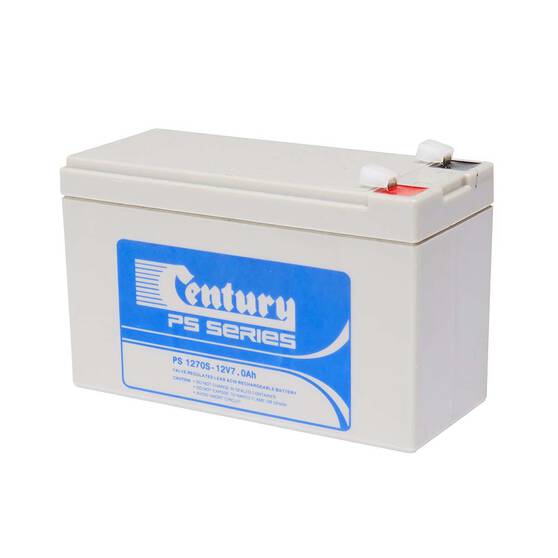 Century PS 1270 Rechargeable Battery 12V 7AH, , bcf_hi-res