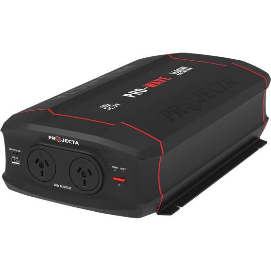 Clif Designs 12 Bass Tube Projecta 12V 1600W Pro Wave Inverter BCF